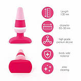 Анальний затор із силікону FeelzToys - Plugz Butt Plug Colors Nr. 2, фото 5