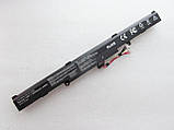 Батарея для ноутбука Asus X450J A41-X550E, 2600 mAh, 4cell, 14.4V, Li-ion, чорна, фото 5