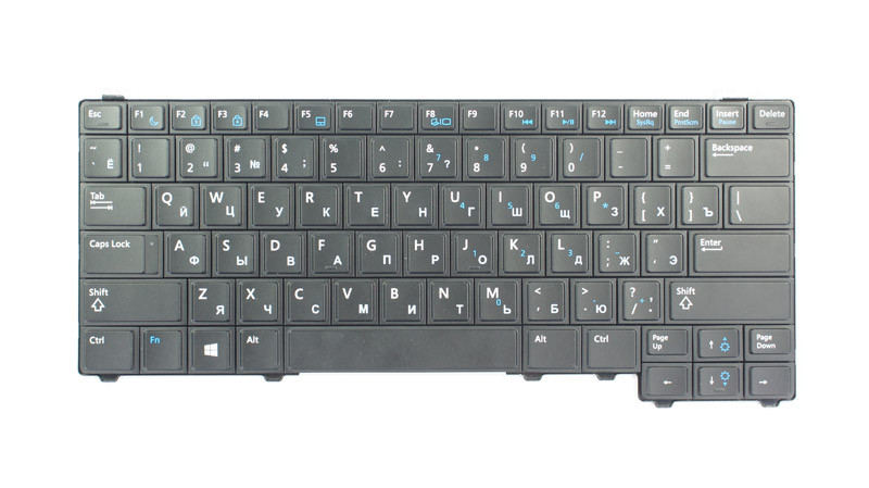 Клавіатура для ноутбука DELL (Latitude: E5440), rus, black, фото 1