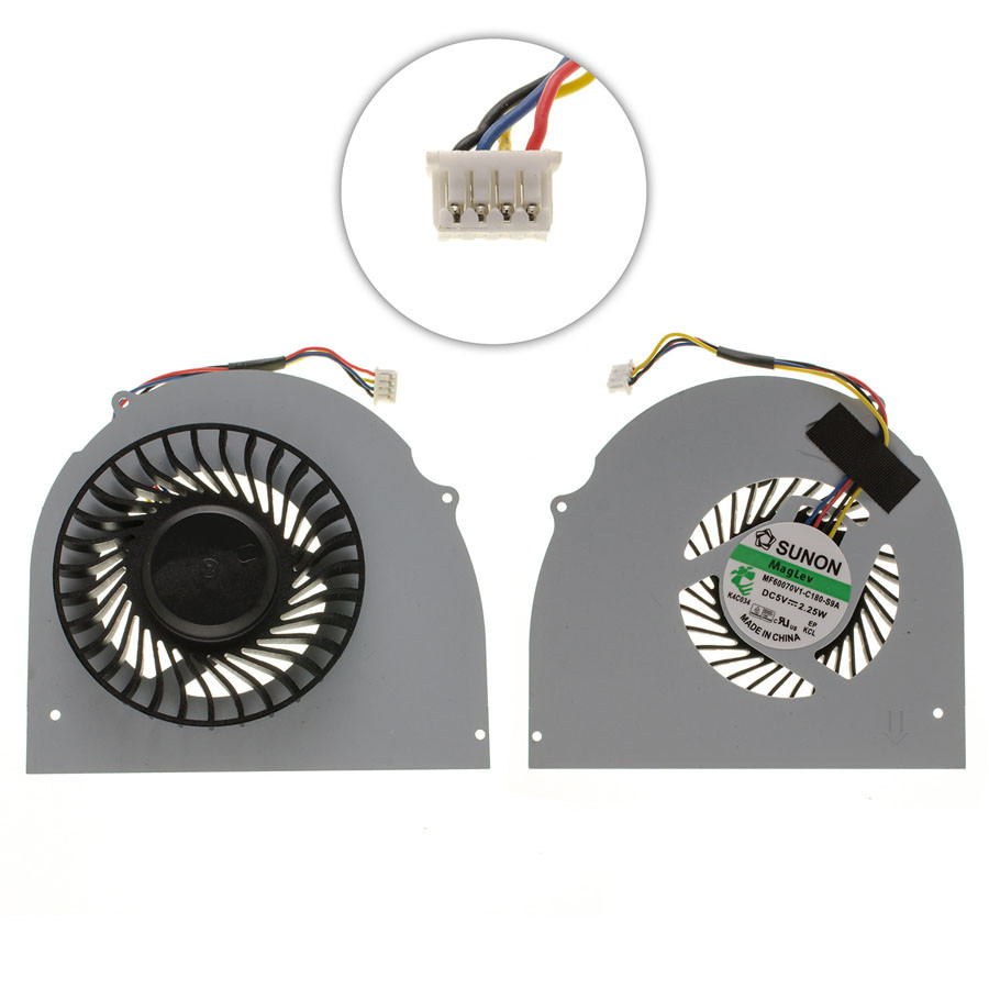 Вентилятор для ноутбука DELL LATITUDE E6540 (use in models with Discrete graphics) (DFS501105PR0T FC7X) (Кулер), фото 1