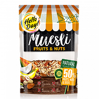 Мюслі Hello Day Fruits & Nuts 300 г.