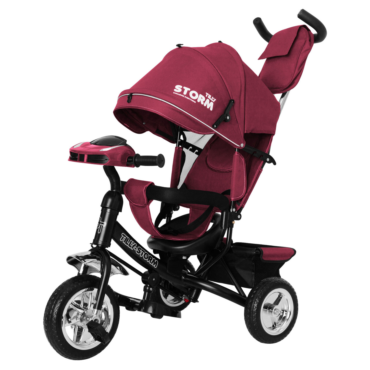 Дитячий триколісний велосипед TILLY STORM T-349/2 Червоний