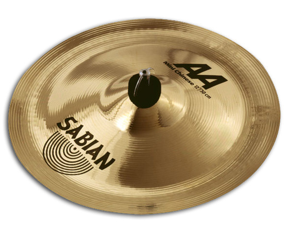 Тарілка чайна SABIAN 12" AA Mini Chinese (Brilliant), фото 1