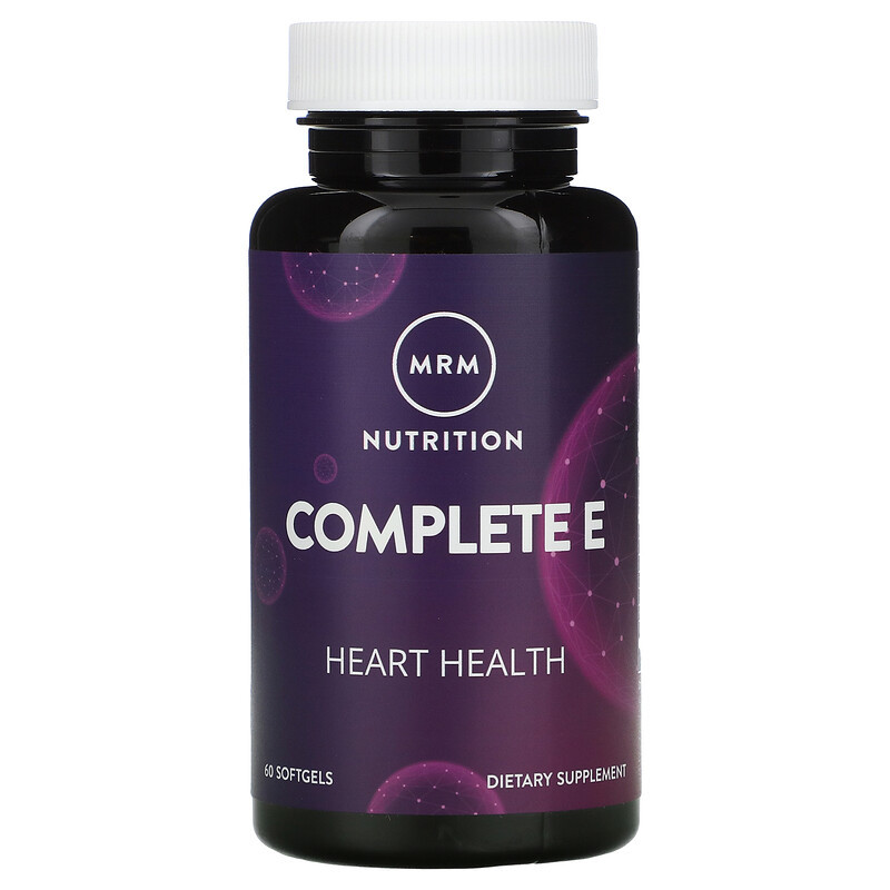 MRM Nutrition, комплекс з вітаміном Е, 60 капсул