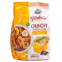 Кранчі Vitadella Crunchy RMIX банан і шоколад 350 г.