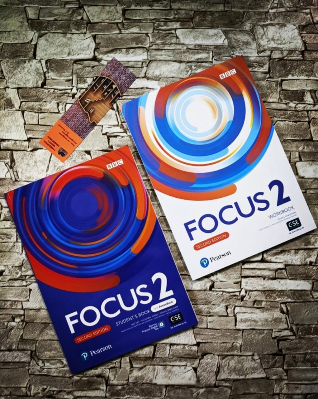 Набір книг "Focus Second Edition 2 student's Book & Workbook" Pearson Англійська для підлітків, фото 1