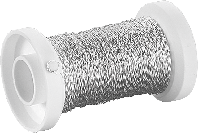 Дріт бульйонка 50 м Ø 0,25 мм сріблястий Knorr Prandell