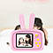 Дитячий фотоапарат DVR baby camera XL 500R зайчик, Рожевий / Дитячий цифровий фотоапарат, фото 10