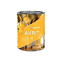 Глубокоматовая фарба для стін і стелі Eskaro Akrit 4 0.95 л