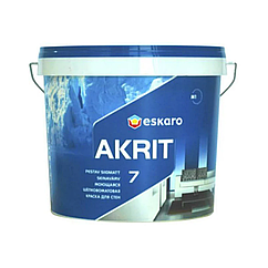 Миюча фарба для стін і стелі Eskaro Akrit 7 4.75 л