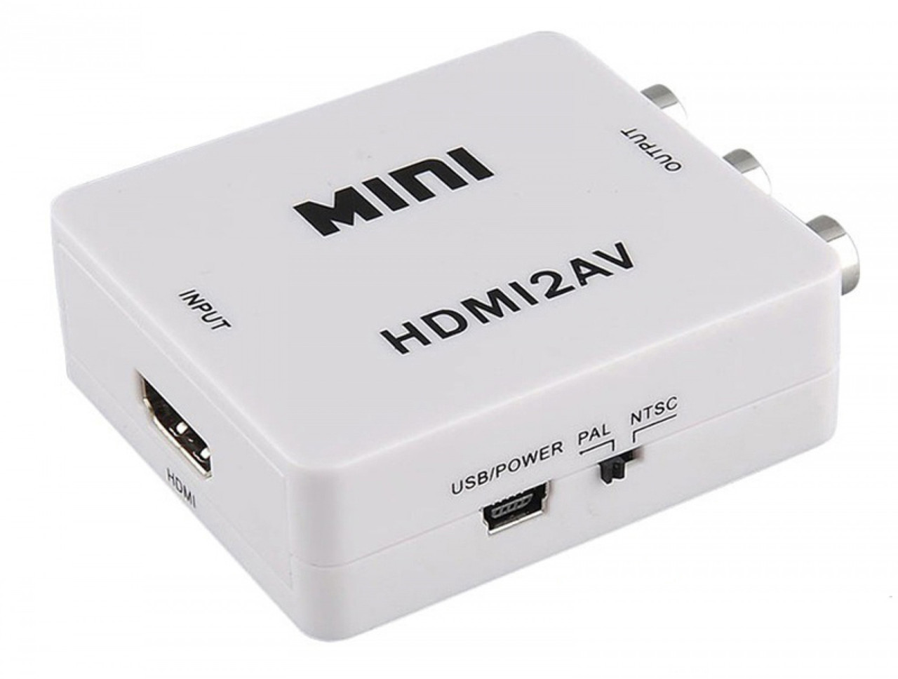 Конвертер HDMI — AV RCA відео аудіо720р (003776)