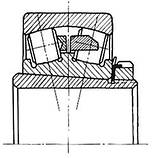 Підшипник 13516H (22218К + Н318) MPZ білорусь, фото 2