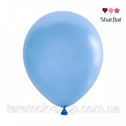 Повітряні кулі блакитні пастель 30 см 12" Bestbal 5 шт.