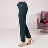 Зелені укорочені брюки великого розміру (46-58), фото 3