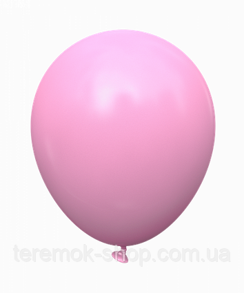 Повітряні кулі яскраво-рожеві пастель 30 см 12" Bestbal 5 шт.