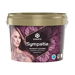 Глубокоматовая фарба для стін і стелі Eskaro Sympatia 2.85 л