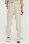 Льняні чоловічі брюки Finn Flare S20-22001-704 бежеві L, фото 4