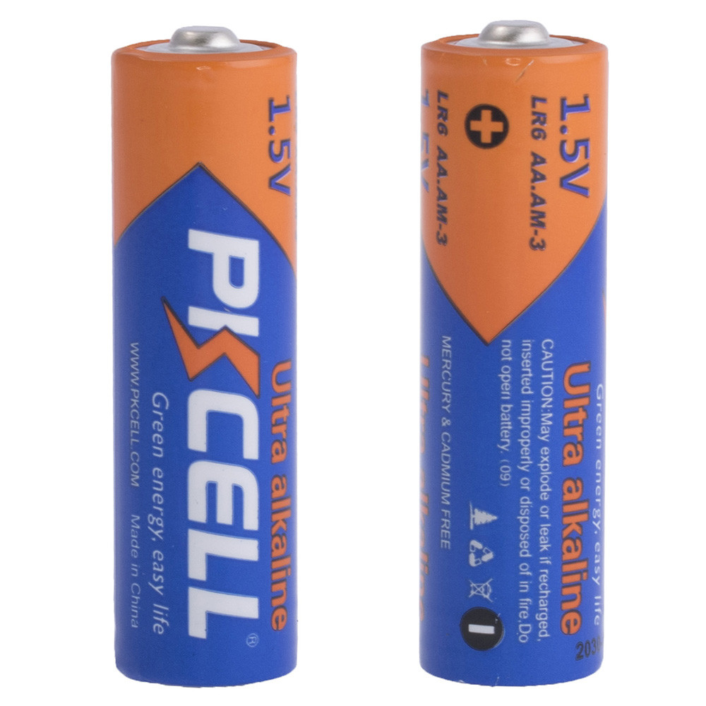Батарейка лужної PKCEL 1.5V AA/LR6