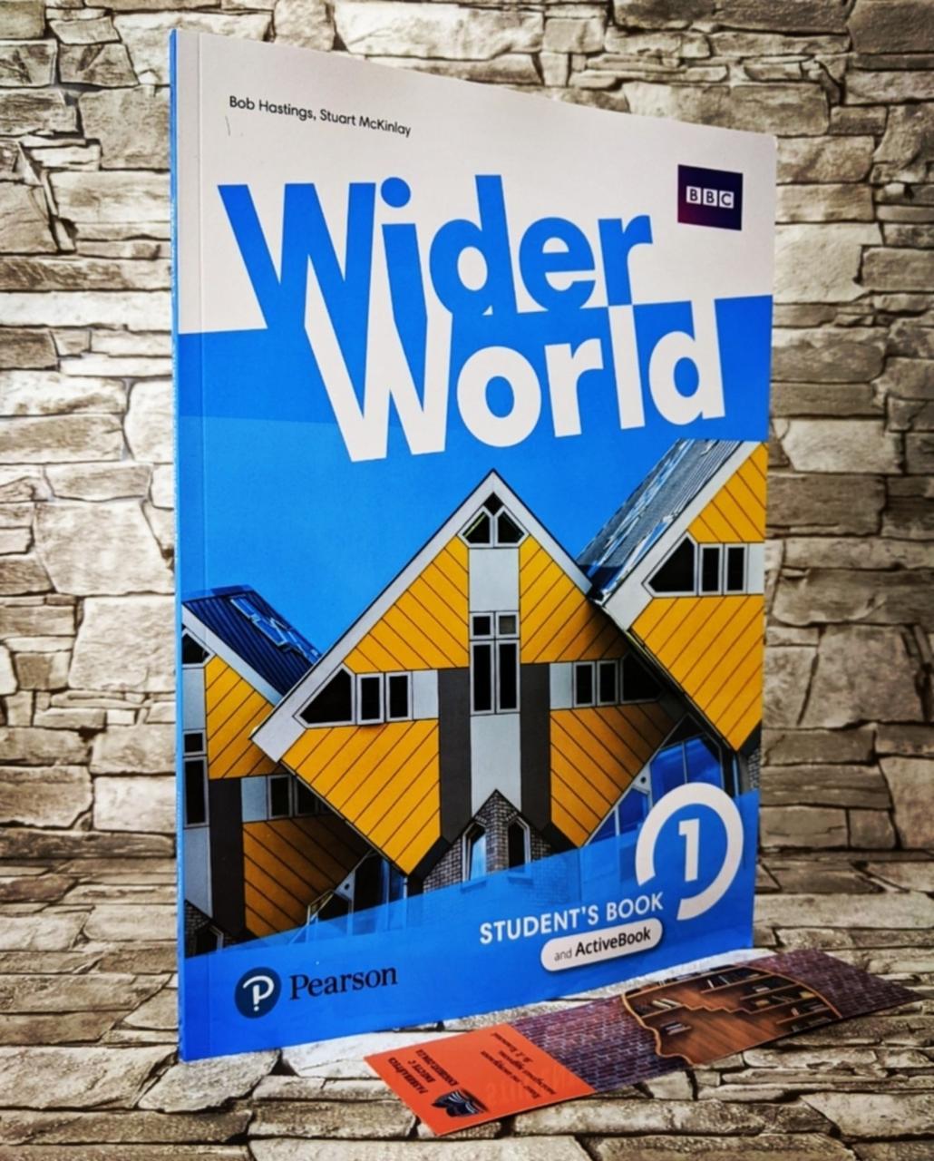 Книга "Wider World 1 SB" Pearson Англійська для підлітків Боб Хастінгс, Стюарт Маккинлей