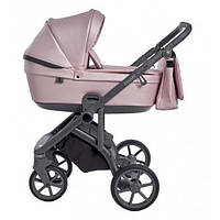 Детская глубокая универсальная коляска 2 в 1 Roan Bloom Pink Pearl для детей 0-3 лет, розовый