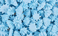 Цукрові фігурки Міні-безе 50 г, блакитне