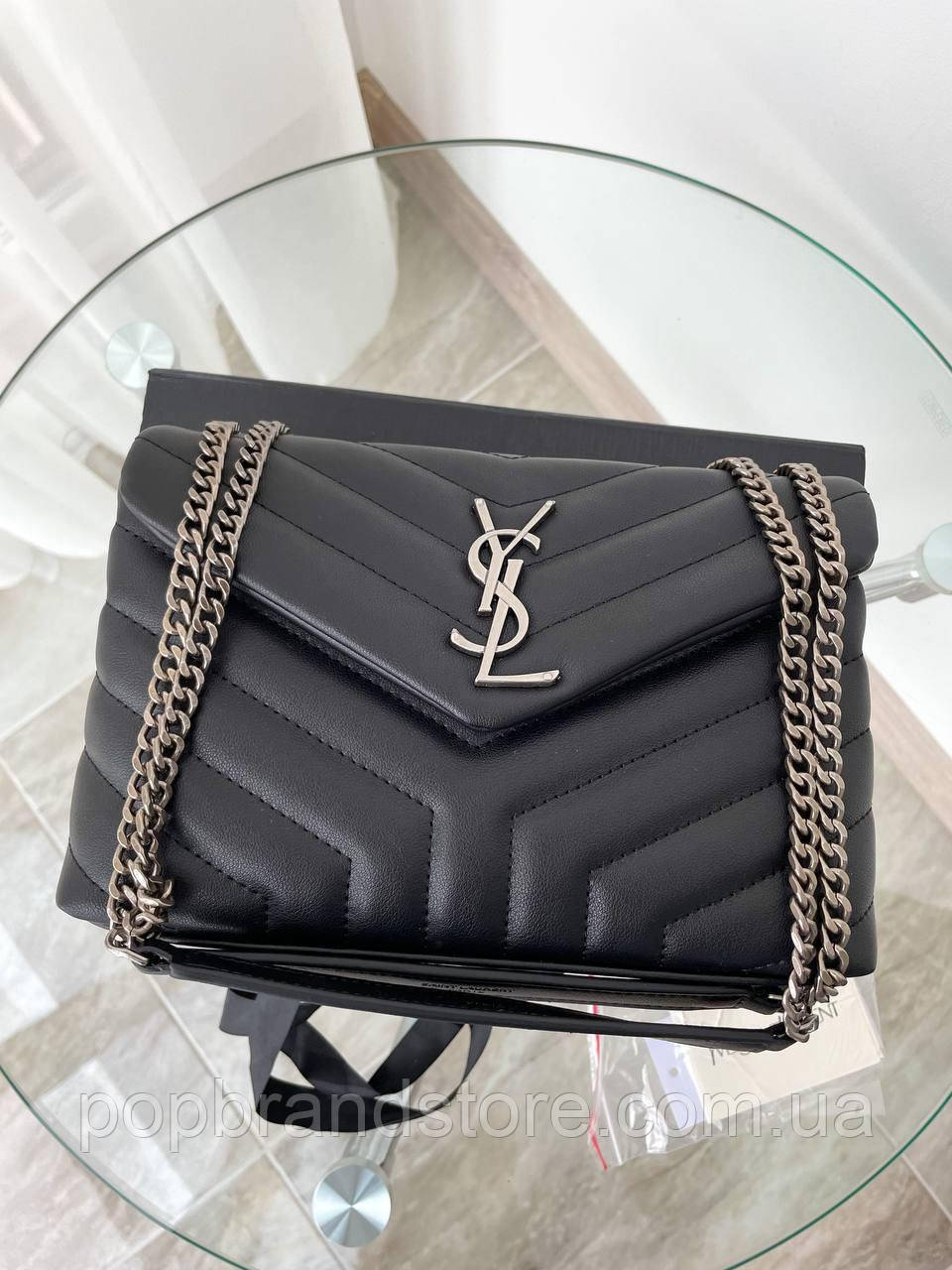 Єлегантна жіноча сумочка SAINT LAURENT LouLou Monogram