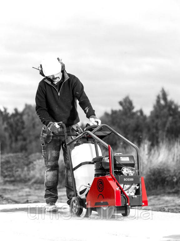 Швонарезчик бензиновий Chicago Pneumatic - для різання бетону, асфальту