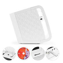 Світлодіодна караоке-система DiscoFever Bluetooth LED 7-дюймовий TFT-екран CD USB чорний, Німеччина, фото 3
