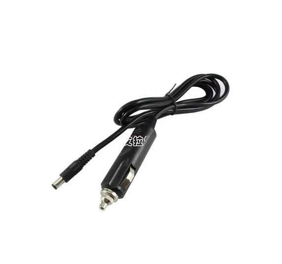 Шнур штекер Прикурювача з запобіжником і прямим дротом — шт.2,1х5,5 (12V) 1,5 м, фото 1