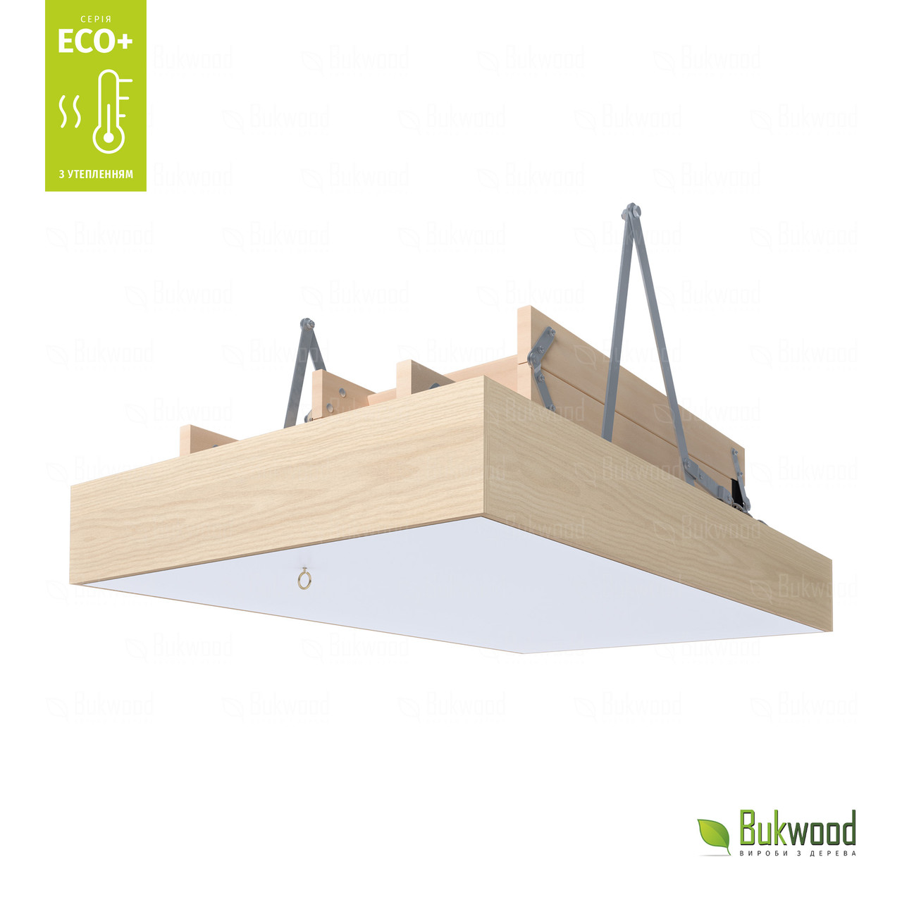 Чердачная лестница Bukwood ECO+ Long высота 305 см - фото 5 - id-p1356108036