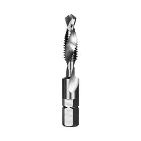 Сверло-метчик М 8 х 1,25 мм, HSS, L=58/29 мм, HEX-1/4"