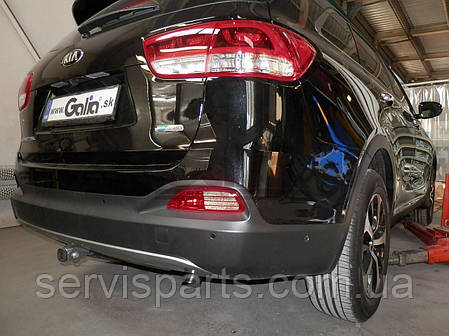 Фаркоп Kia Sorento 3 UM 2015-2019 (Кіа Соренто 3) автомат на ручці, фото 1