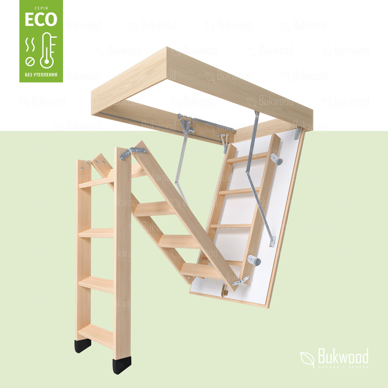 Горищні сходи Bukwood ECO Standard (Чердачная лестница)