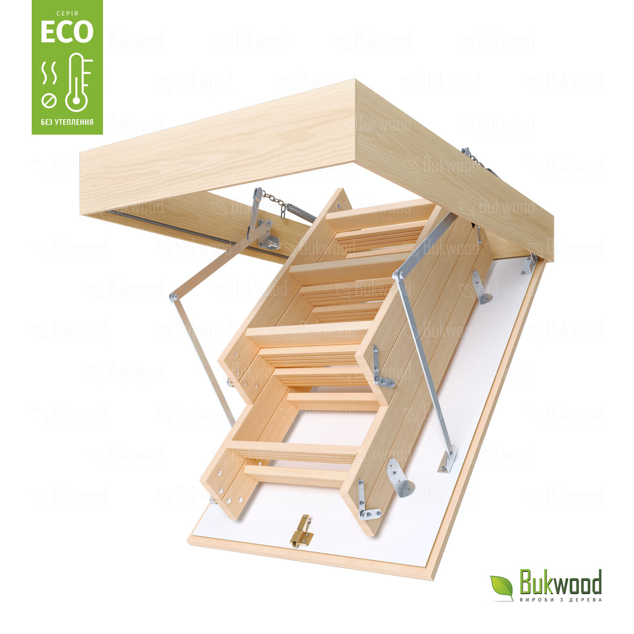 Чердачная лестница Bukwood ECO Long 305 см - фото 4 - id-p982833353