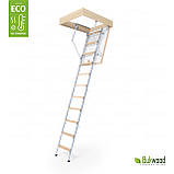 Горищні сходи Bukwood ECO Mini Metal (Чердачная лестница), фото 3