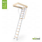 Горищні сходи Bukwood ECO Metal Standard (Чердачная лестница), фото 3