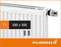 Стальной панельный радиатор PURMO Ventil Compact 11 500x 500