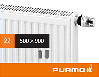 Стальной панельный радиатор PURMO Ventil Compact 22 500x 900