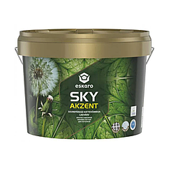Фарба з високою покривістістю для стін та стелі Eskaro Akzent Sky 2,7л