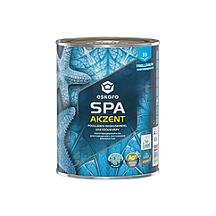 Вологостійка фарба Eskaro Akzent Spa напівглянець 0.9л