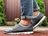 Чоловічі кросівки Nike Free Run 3.0 сірі 41, фото 3