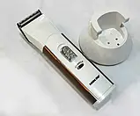Универсальная машинка-триммер для стрижки волос NIKAI NK-605 со стационарной зарядкой, SL, машинка для стрижки, фото 2