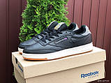 Кросівки чоловічі REEBOK CLUB C чорні, фото 4