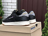 Кросівки чоловічі REEBOK CLUB C чорні, фото 5