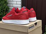 Кросівки чоловічі REEBOK CLUB C червоні 43, фото 3