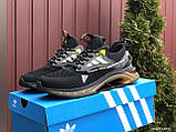 Кросівки чоловічі Adidas чорні [41 - 45 р.] 41, фото 3