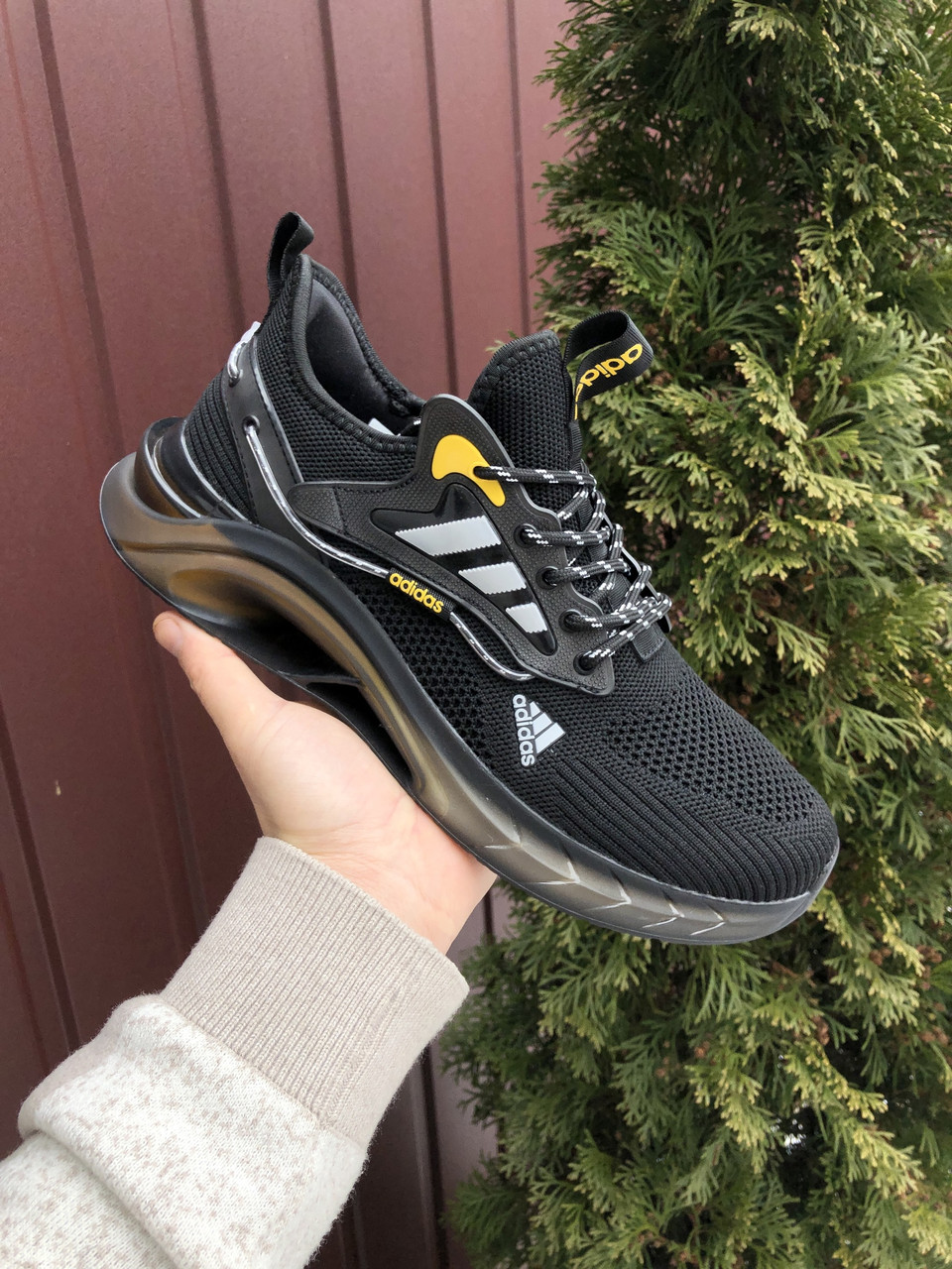 Кросівки чоловічі Adidas чорні [41 - 45 р.] 41