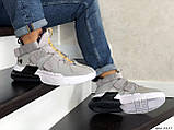 Чоловічі кросівки Nike Air Force 270 сірі з білим [40 - 45 р.] (40 - 25.6 см), фото 3