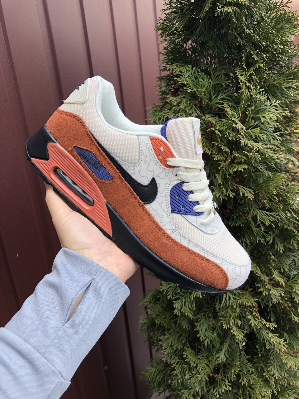 Кросівки чоловічі Nike Air Max 90 [41 - 46 р.] (41 - 26 см), фото 1