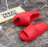 Шлепанцы женские Adidas Yeezy Slide красные адидас изи слайд летние легкие шлепки 37